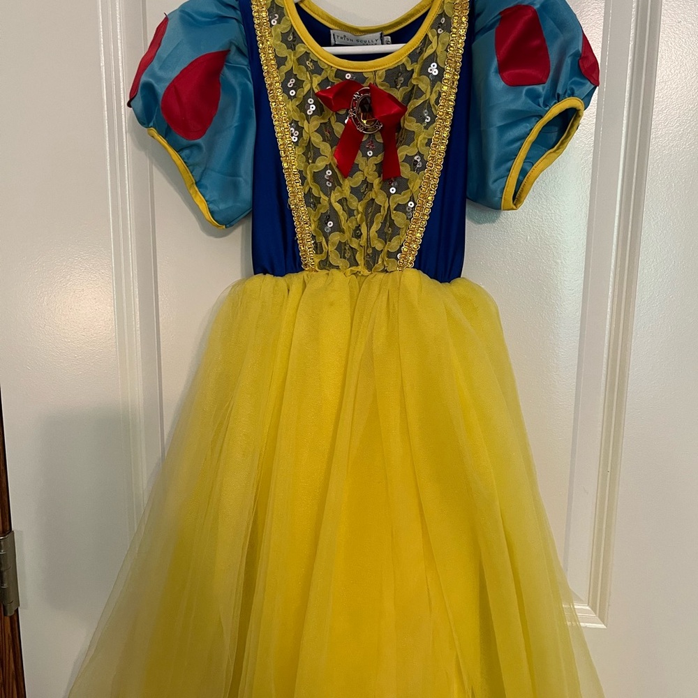 Kids Princess Costume Dress - Blue, Yellow, Red Trish Scully
